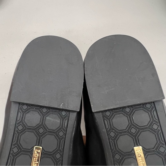 New Louise et Cie Women’s Arella Flat Size 10M Black Pearl Detail Rhinestone 40 - Picture 10 of 11